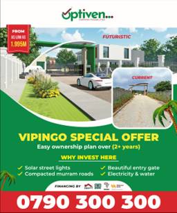 Optiven Opens Exclusive 30-Day Window for Vipingo Land Investors
